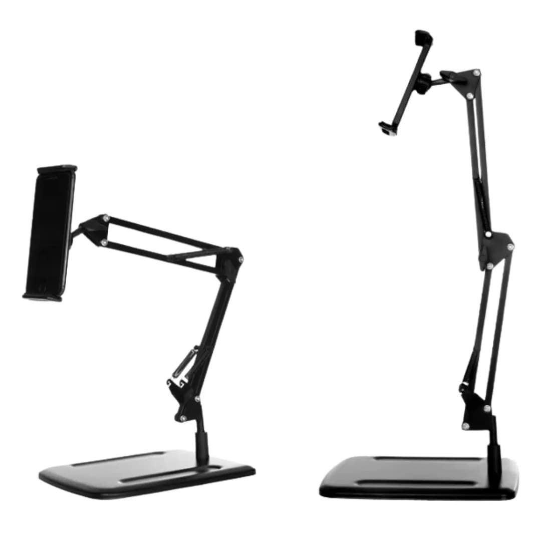 Adjustable Floor And Rotatable 360° Phone And Tablet Stand view 4