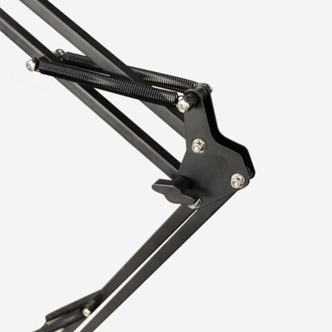 Adjustable Foldable Scissor Arm Mobile Stand With Table Clamp And Phone Holder view 4