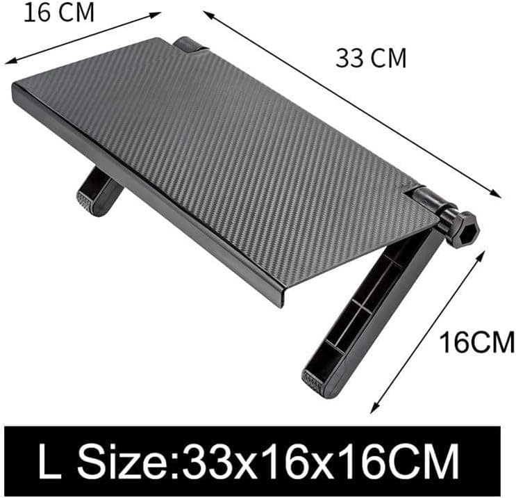 Adjustable Monitor TV Top Shelf & Stand Rack - Tool Free Organizer view 3