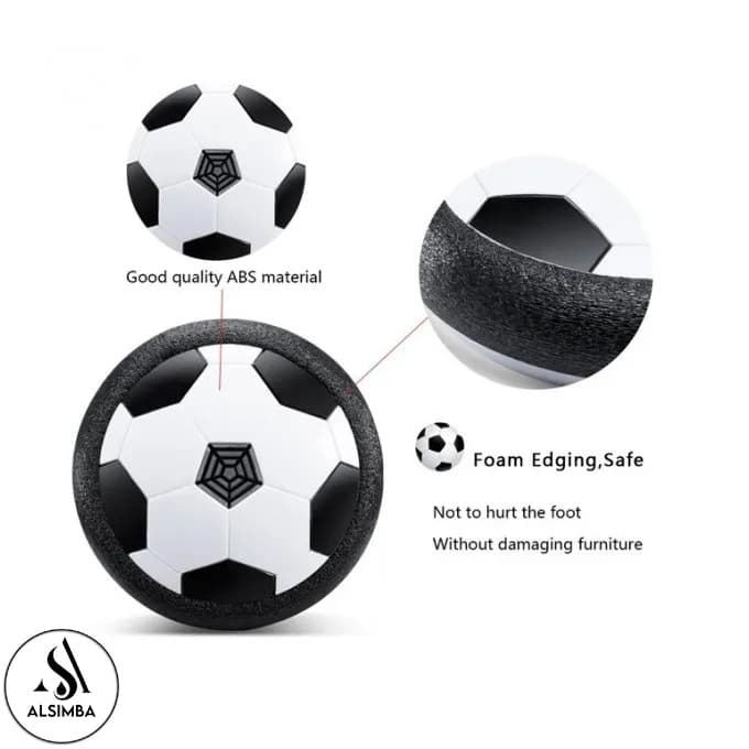 Air Floating Hover Soccer Ball With LED Lights – Indoor/Outdoor Battery Operated Toy For Kids view 4