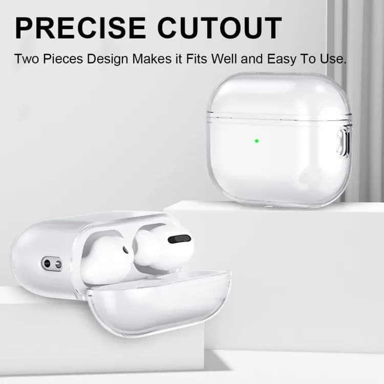 Airpods Pro 2nd Generation Transparent Cover Case With Hand Strap Lanyard view 4