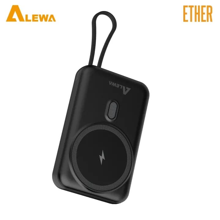 Alewa Ether Wireless 10000mAh Powerbank Rapid 2x Recharge view 1
