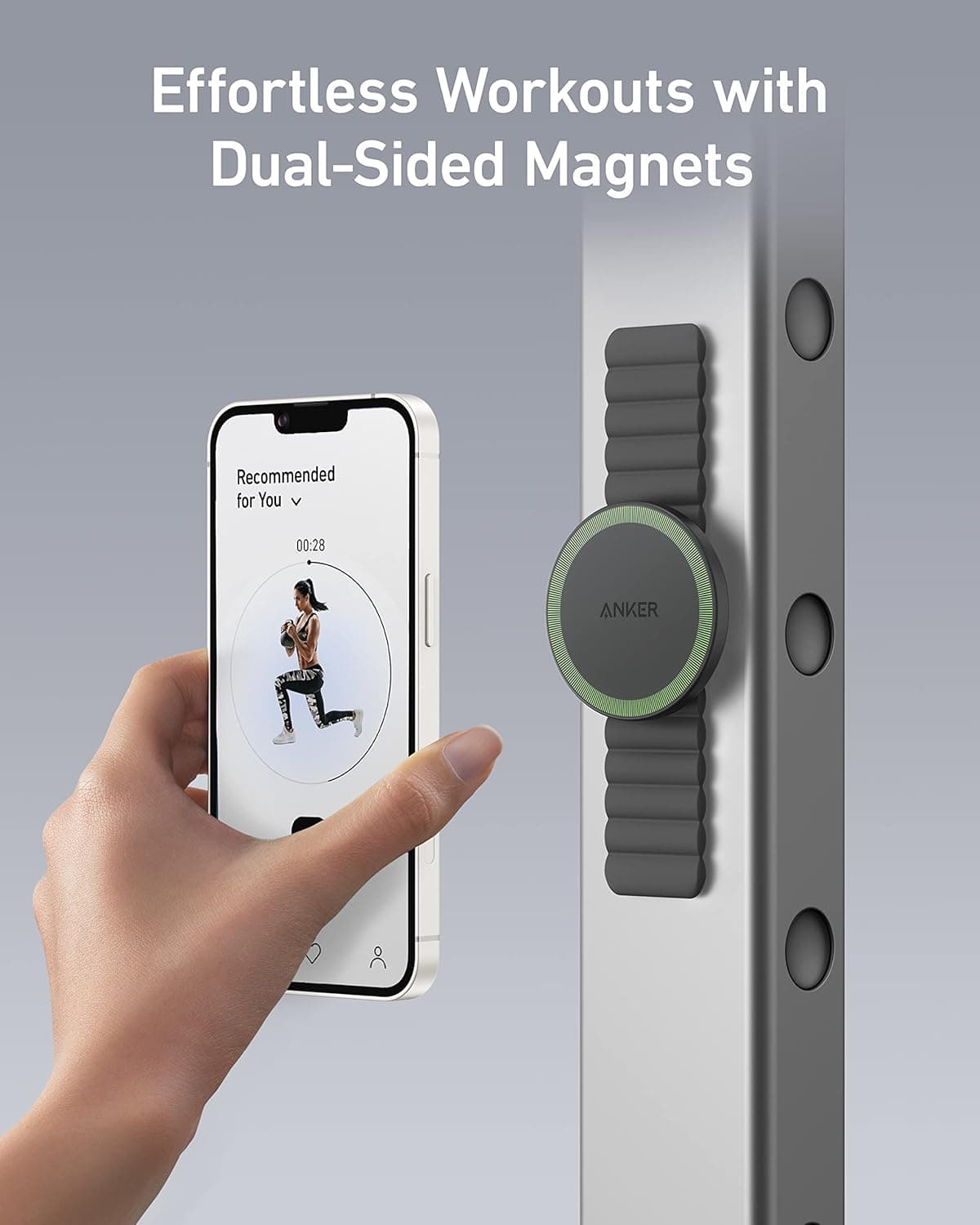 Anker 620 MagGo Magnetic Phone Grip with Adjustable Strap Compatible with iPhone 12–14 Series view 5