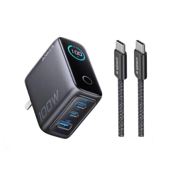 Anker B121B 100 Watt 3 Ports Smart Display Charger view 1