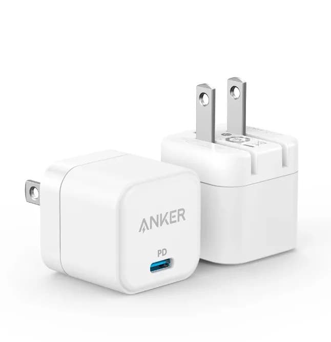 Anker PowerPort III 20W Cube Fast PD USB-C Charger With Foldable Plug view 1