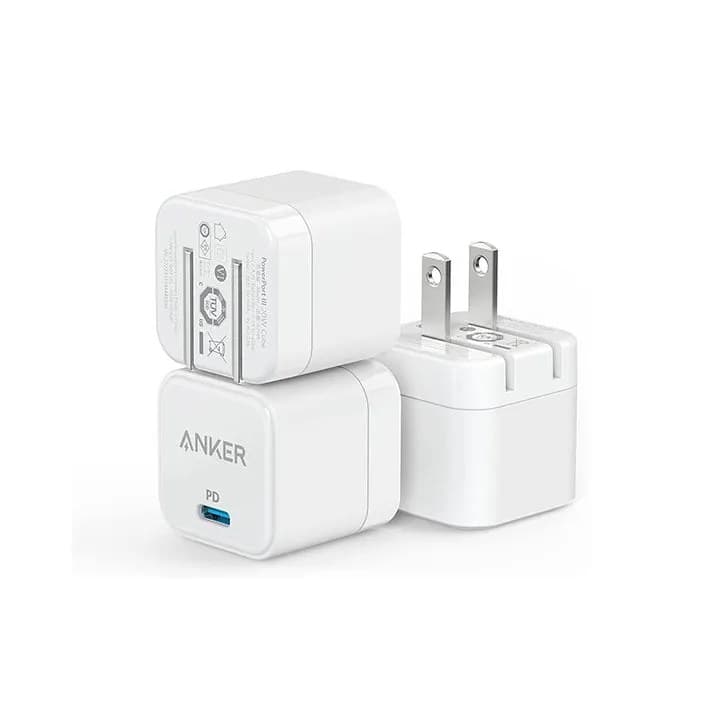 Anker PowerPort III 20W Cube Fast PD USB-C Charger With Foldable Plug view 2