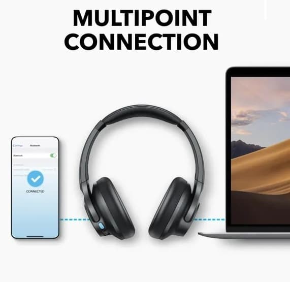 Anker Soundcore Q11i Wireless Over-Ear Bluetooth Headphone view 3