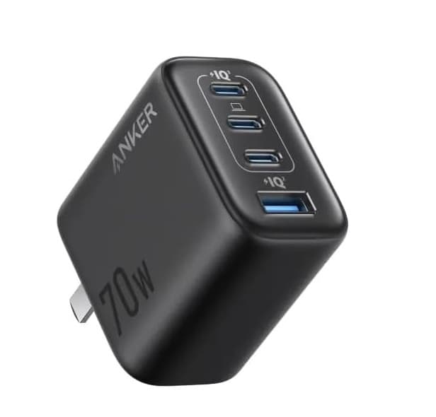Anker Zolo 70W Charger 4-Port (A121C) Fast GaN Technology and Compact Charger view 1