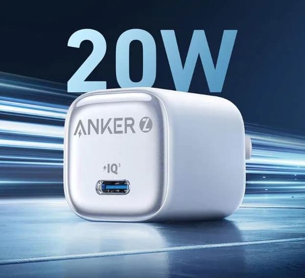 Anker Zolo A2699 1 Port Type C 20W PIQ 3.0 Charger view 5