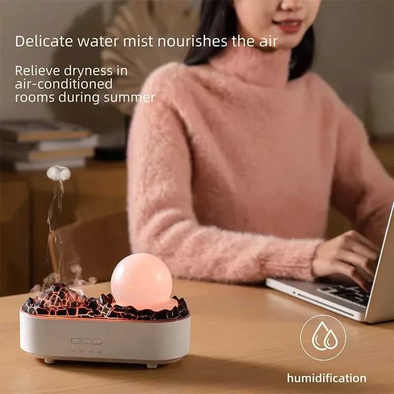 Aromatherapy Essential Oil Diffuser & Humidifier With LED Light & Timer view 5