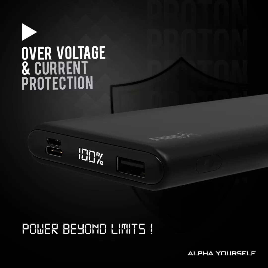 Asta WOLF Proton 10000mAh Slim Powerbank 22.5W Output Fast Charging view 4