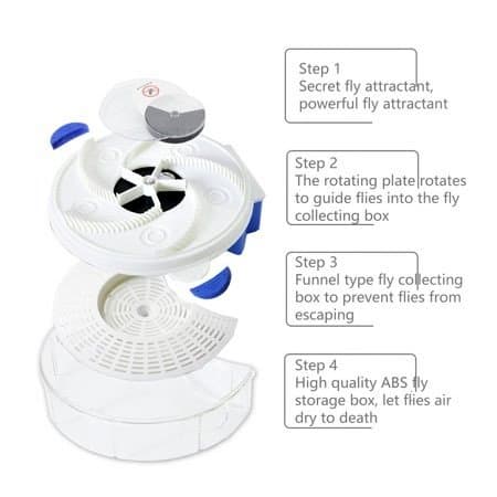 Automatic Electric Fly And Mosquito Midges Catcher Device With USB Cable view 3