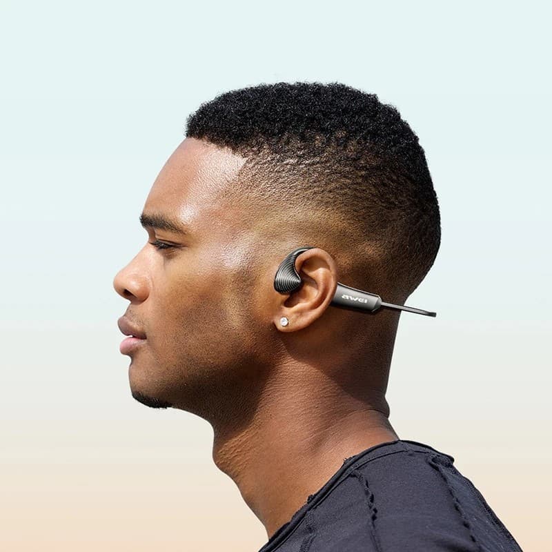 Awei A896BL Air Conduction Sports Wireless Bluetooth Headset  With Mic view 4