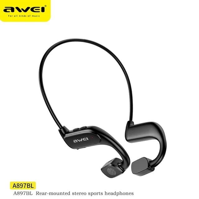 Awei A897BL Air Conduction Bluetooth 5.3 Earphone Sports Headset view 1
