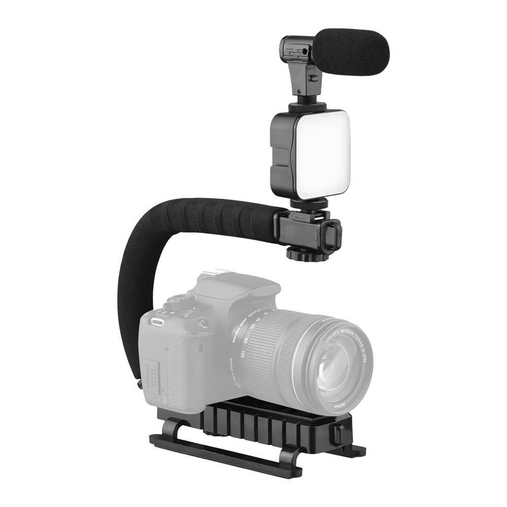 AY49U U Shaped Video Making Handheld Stabilizer Kit For Smartphone And Camera view 1