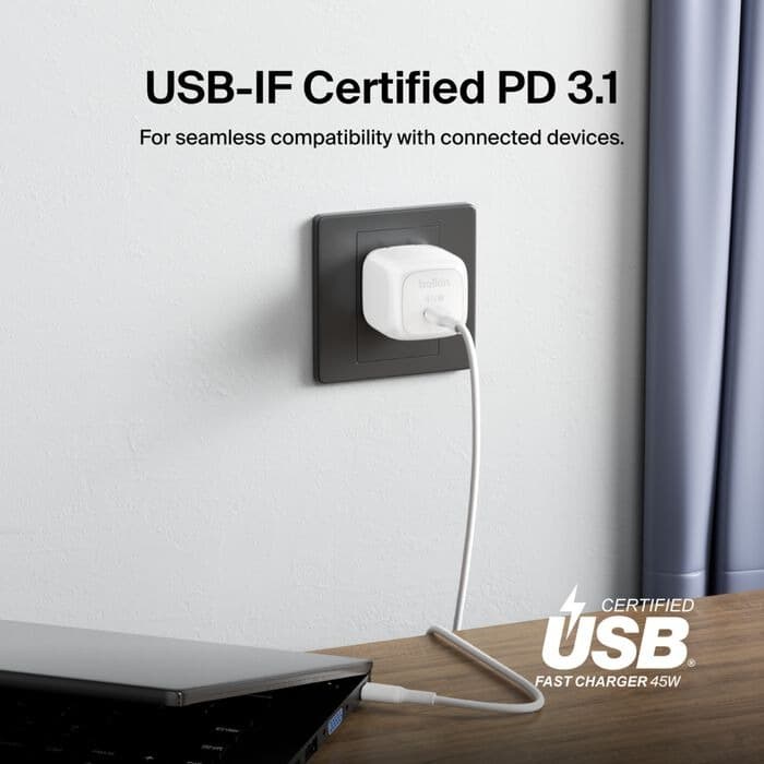 Belkin BoostCharge Compact USB-C Wall Charger 45W view 4