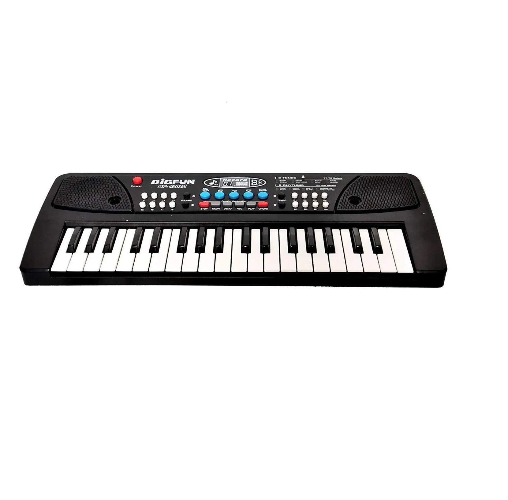 Bigfun BF430A1 37 Key Electronic Organ Piano Keyboard With Microphone And Recording Option view 2