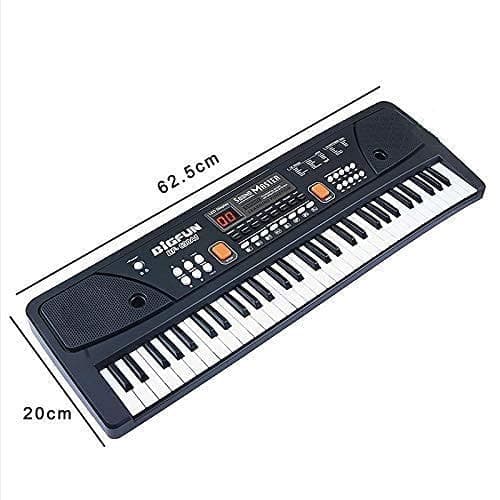 Bigfun BF630A1 61 Keys Digital Electronic Piano Keyboard With Led Display & Microphone view 3