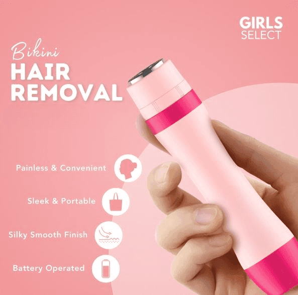 Bikini Hair Remover Battery Operated Painless view 1