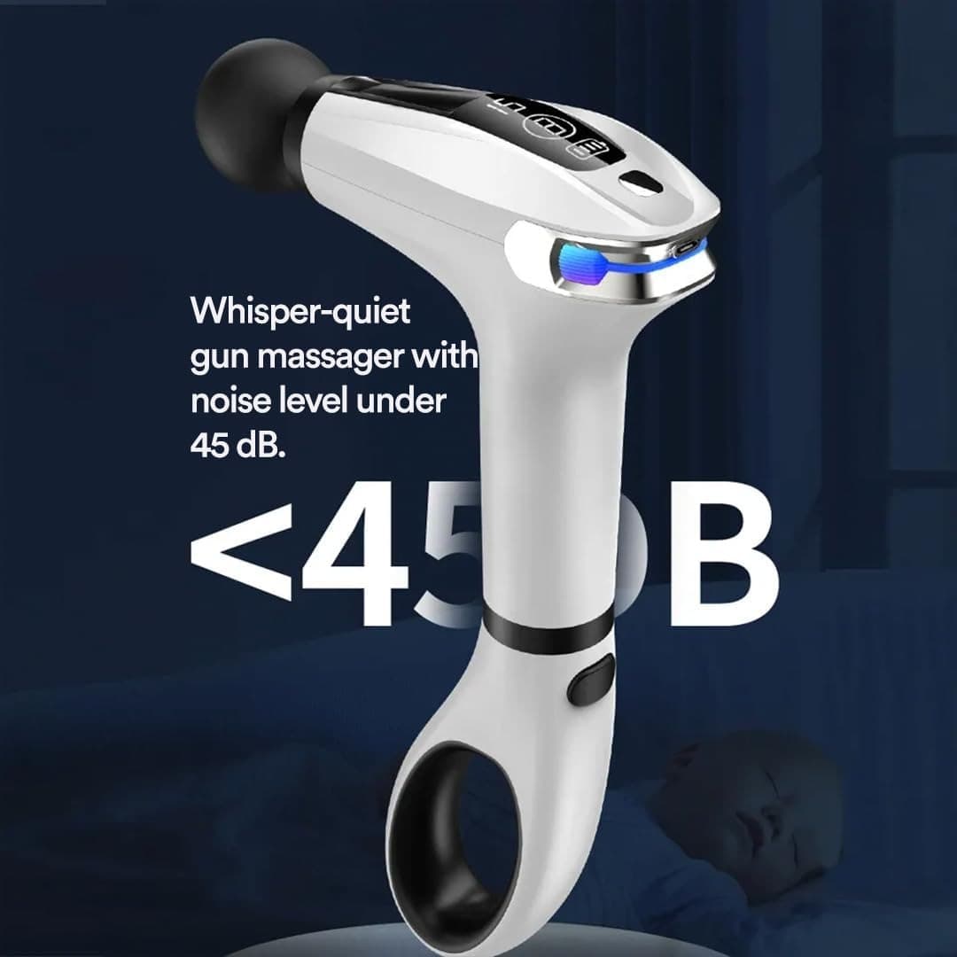 Blueidea BLD 326 Rechargeable Brushless Percussion Massage Gun Deep Tissue Muscle Massager view 6