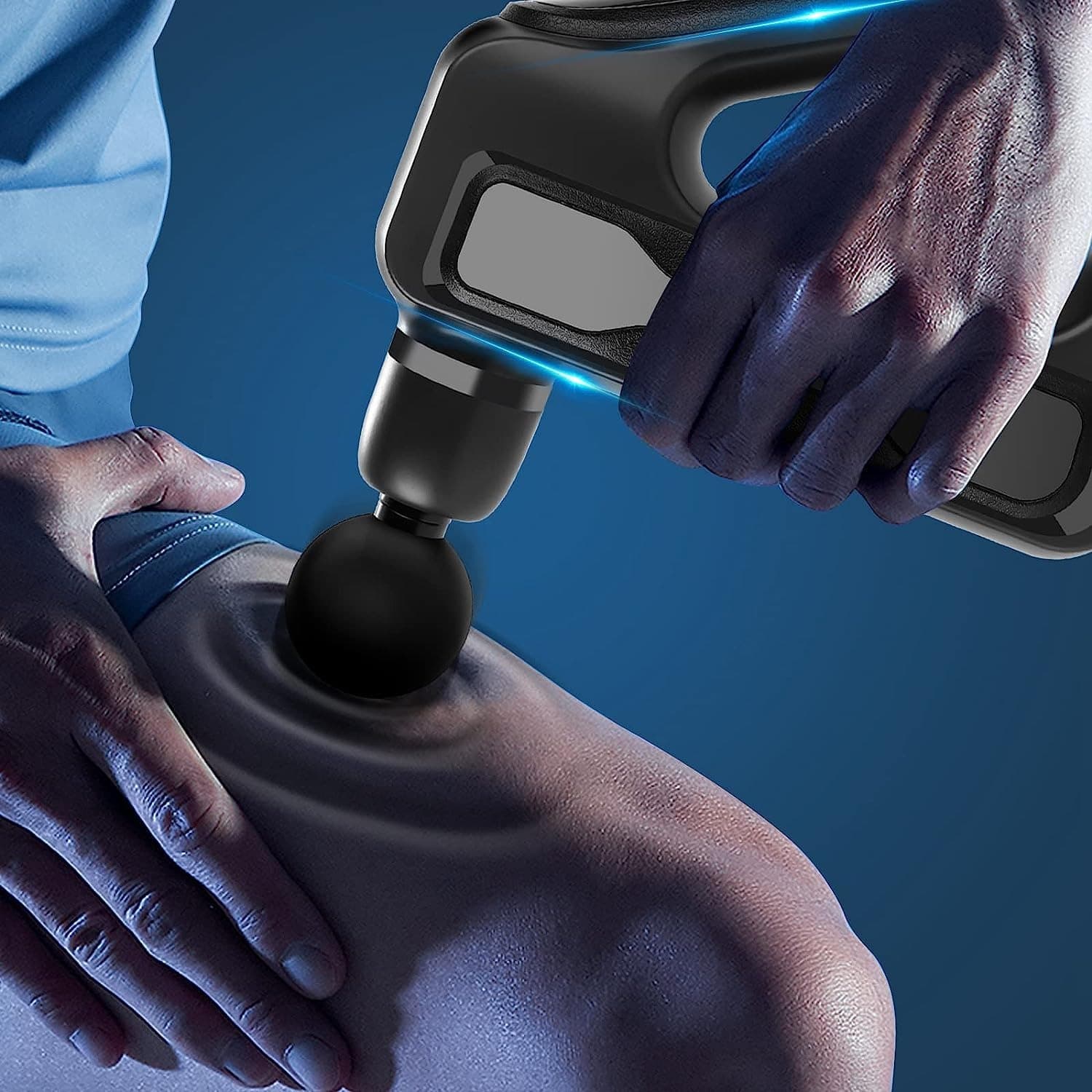 Blueidea LCD Display Power Pro Facial Massage Deep Muscle Massager view 5