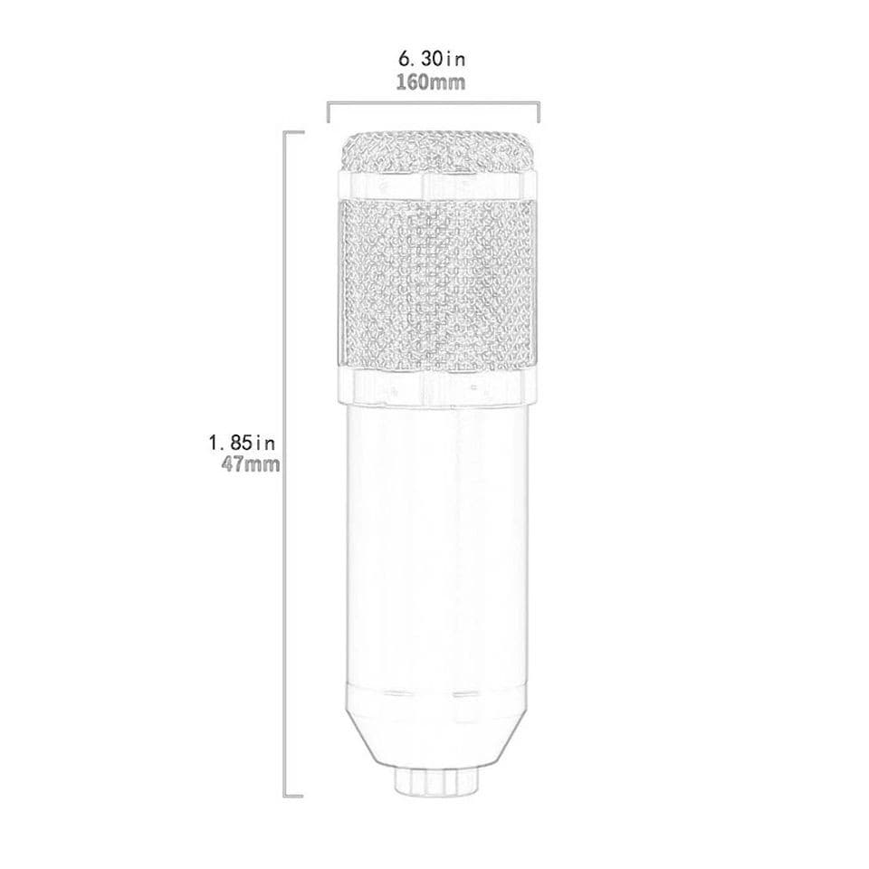 BM800 Condenser Microphone Host Computer Recording Stand Large Diaphragm Live Broadcast view 5