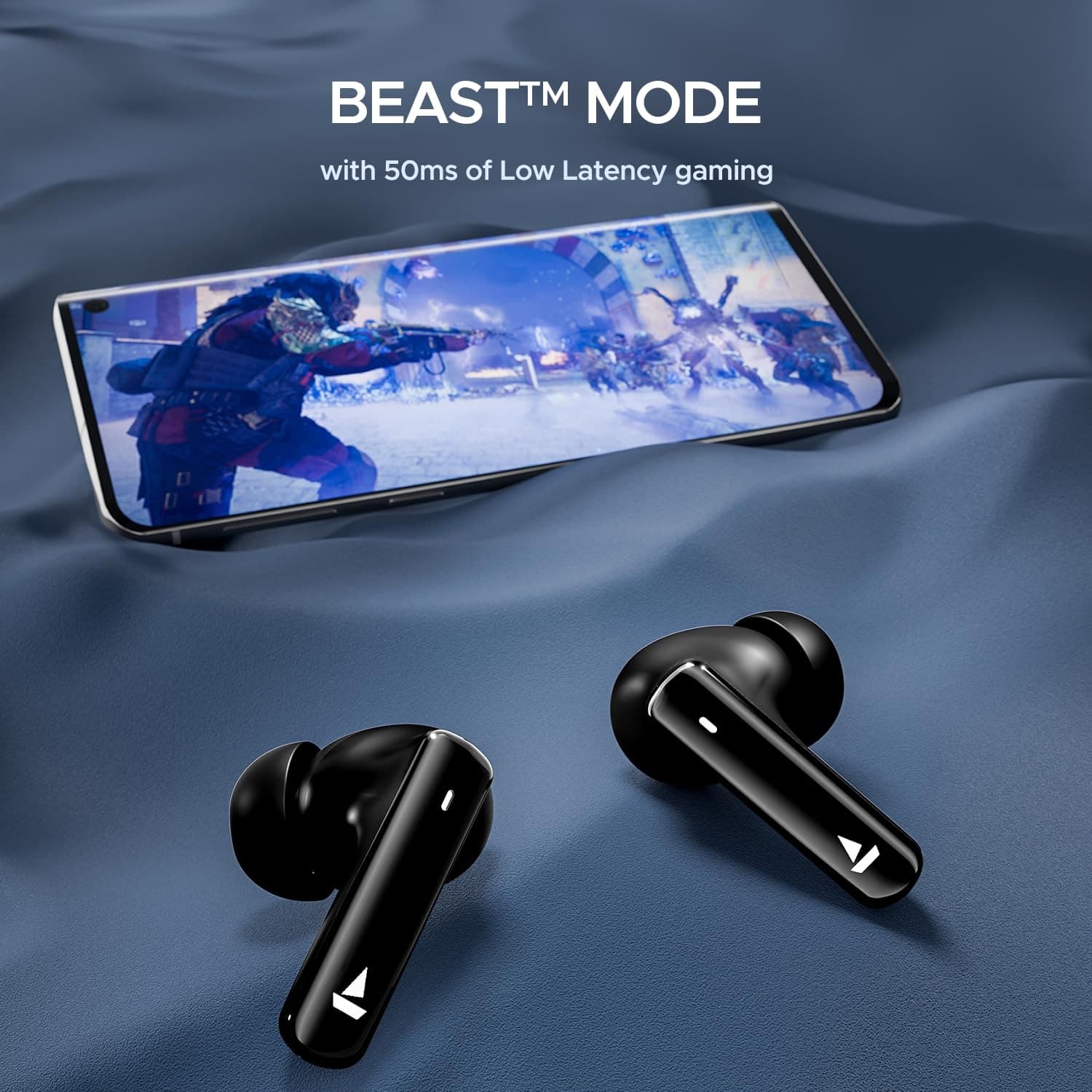 boAt Airdopes 121 Pro Plus TWS Earbuds 100H Playtime 4 Mics ENx Fast Charging LED Display Low Latency view 3