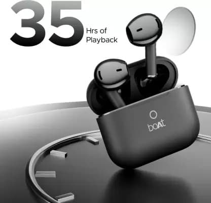 boAt Airdopes Alpha With 35 HRS Playback Dual Mics ENx & Beast Mode Bluetooth Earbuds view 2