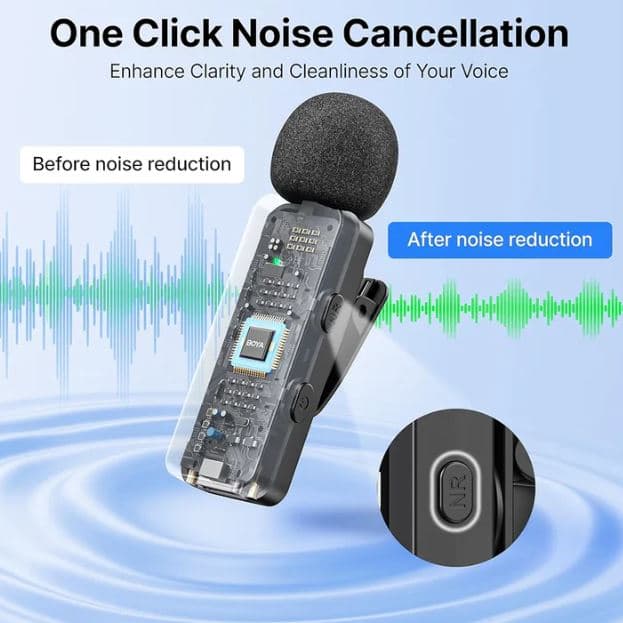 Boya BY V20 Ultracompact 2.4GHz Wireless Microphone view 2