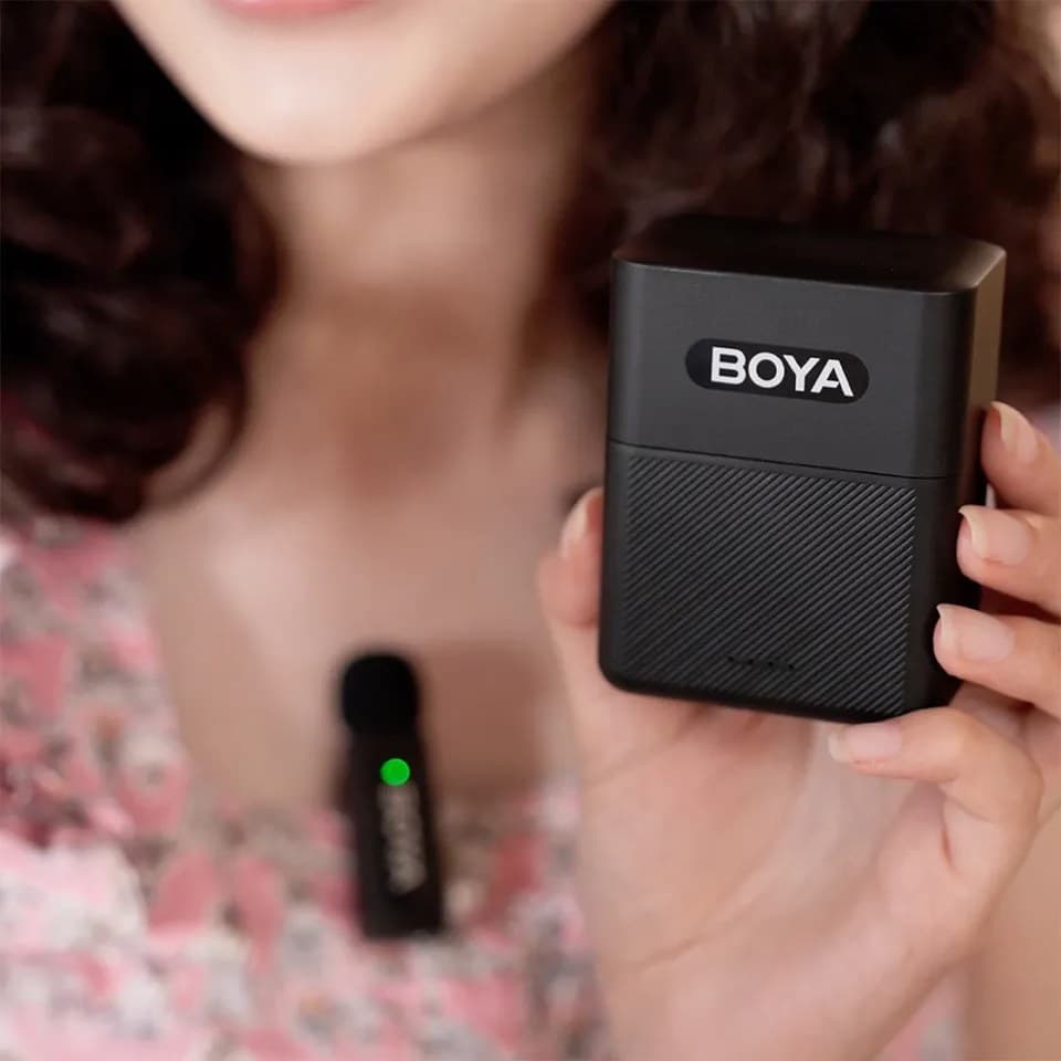 BOYA BY-V3 2.4GHz Dual-Channel Wireless Microphone System view 4