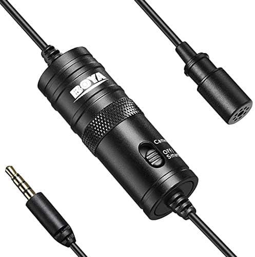 BOYA BYM1 Omnidirectional Lavalier Microphone view 2