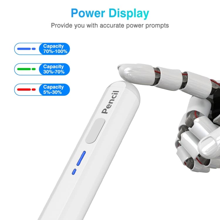 BP16AP Bluetooth Rechargeable iOS Stylus Pen Pencil With Palm Rejection view 3