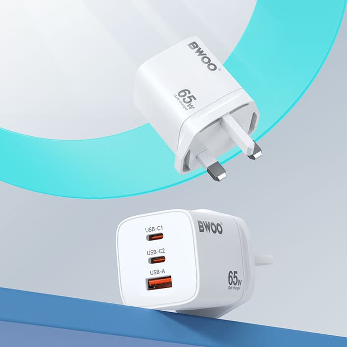 BWOO CDA146 65W GaN Fast Charger view 1