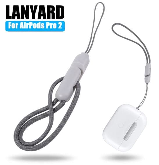 Case Strap And Wrist Lanyard - Fits Pods Pro 2 view 1