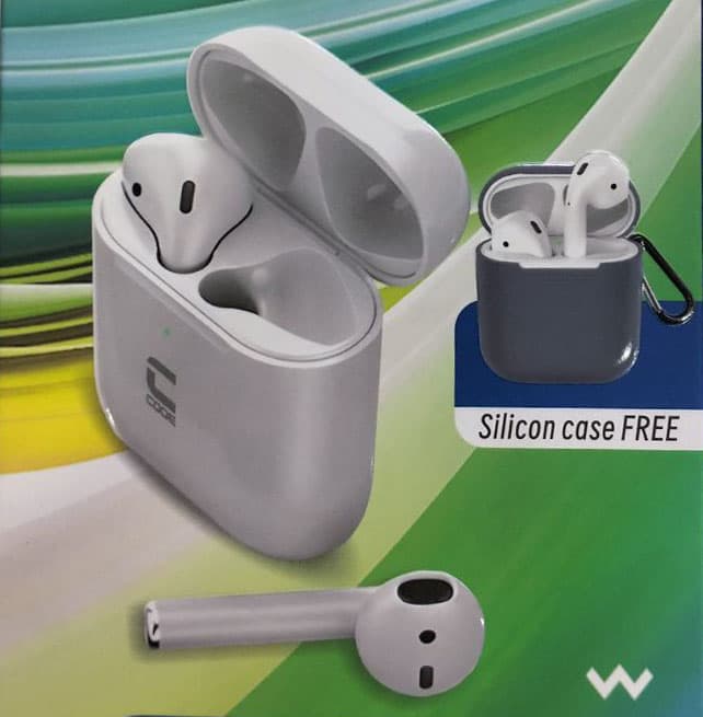 Code 2 Wireless Bluetooth Earbuds view 1