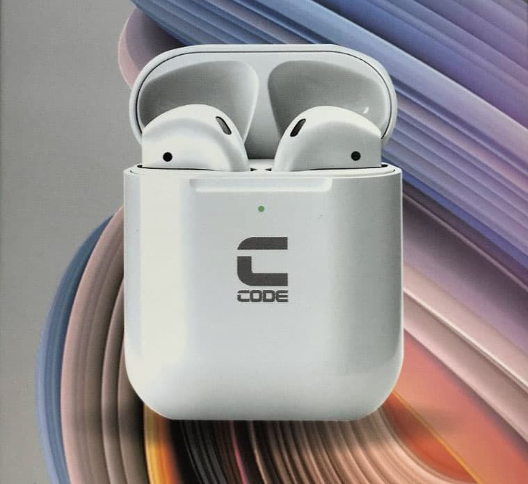 Code 2 Wireless Bluetooth Earbuds view 3