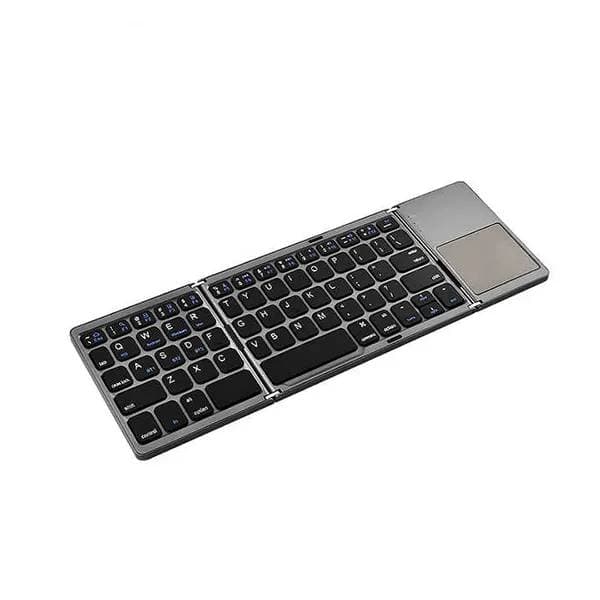 COTECi 63 Key Tri+Fold Ultra-Thin Wireless Touchpad Keyboard view 1