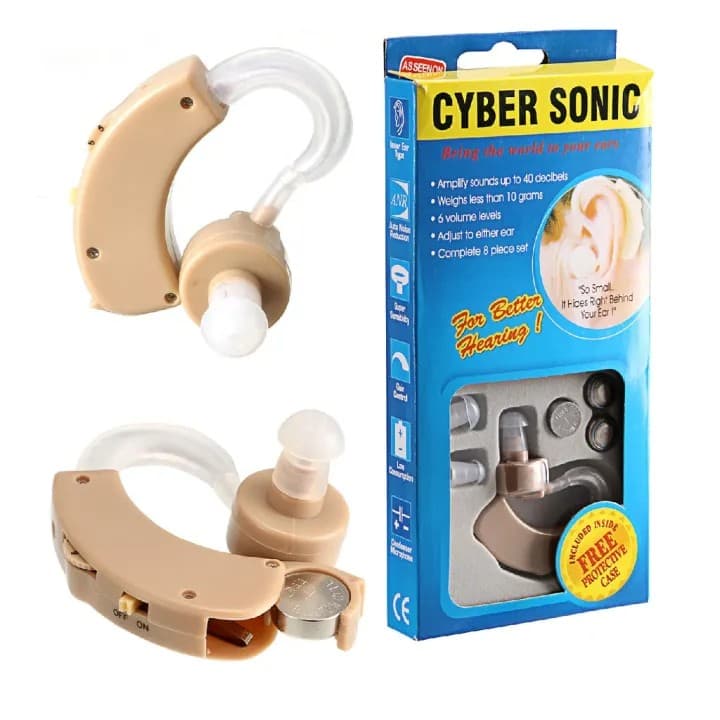 Cyber Sonic Hearing Aid Personal Sound Amplifier Hearing Aid Device view 1
