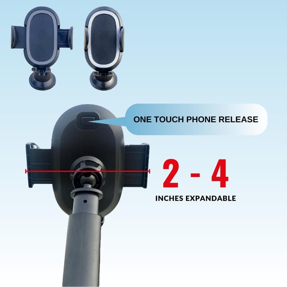 CZ023 Stable 360° Car Phone Holder view 2