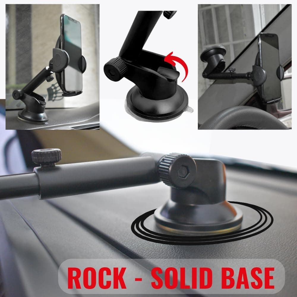 CZ023 Stable 360° Car Phone Holder view 4