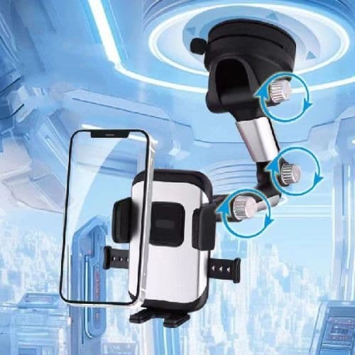 D310 Heavy Duty 360° Car Phone Holder Suction Cup Mount view 3