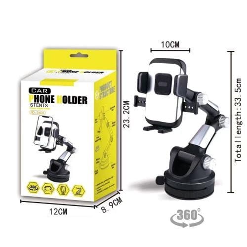 D310 Heavy Duty 360° Car Phone Holder Suction Cup Mount view 5