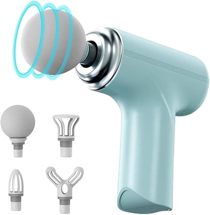 Deep Tissue Massage Gun With 4 Attachments view 1