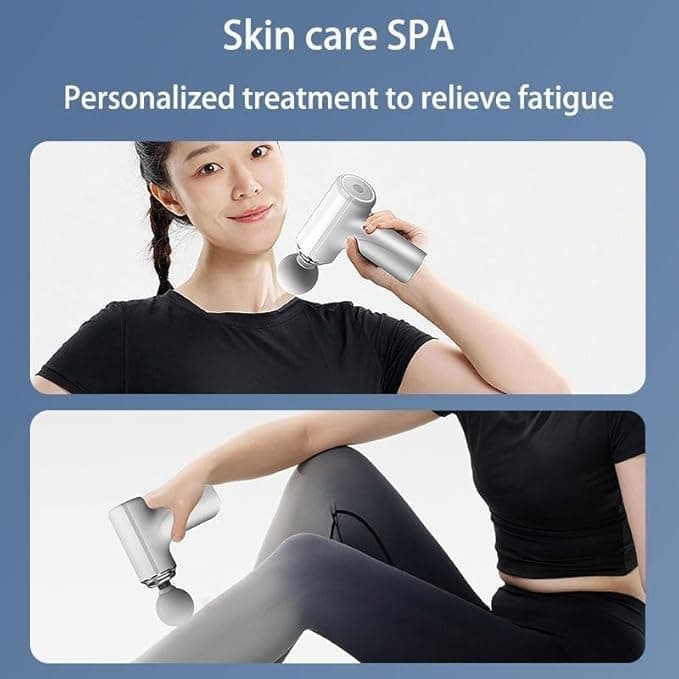 Deep Tissue Massage Gun With 4 Attachments view 5