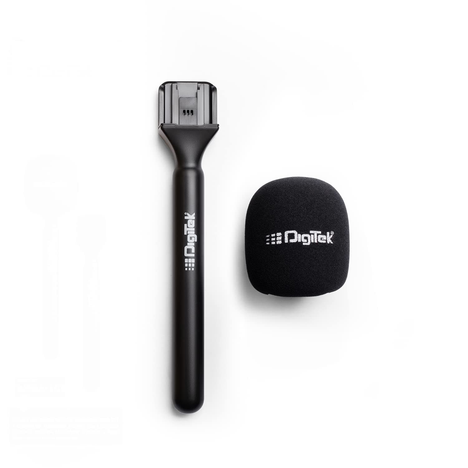 Digitek DHMA 101 Wireless Handheld Interview Adapter With Foam Windshield view 1