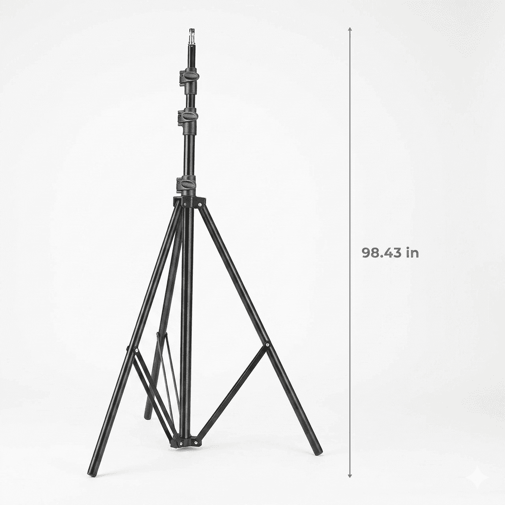 Digitek DLS 009 FT 275cm Adjustable Tripod Shock Absorption Spring Mechanism view 6