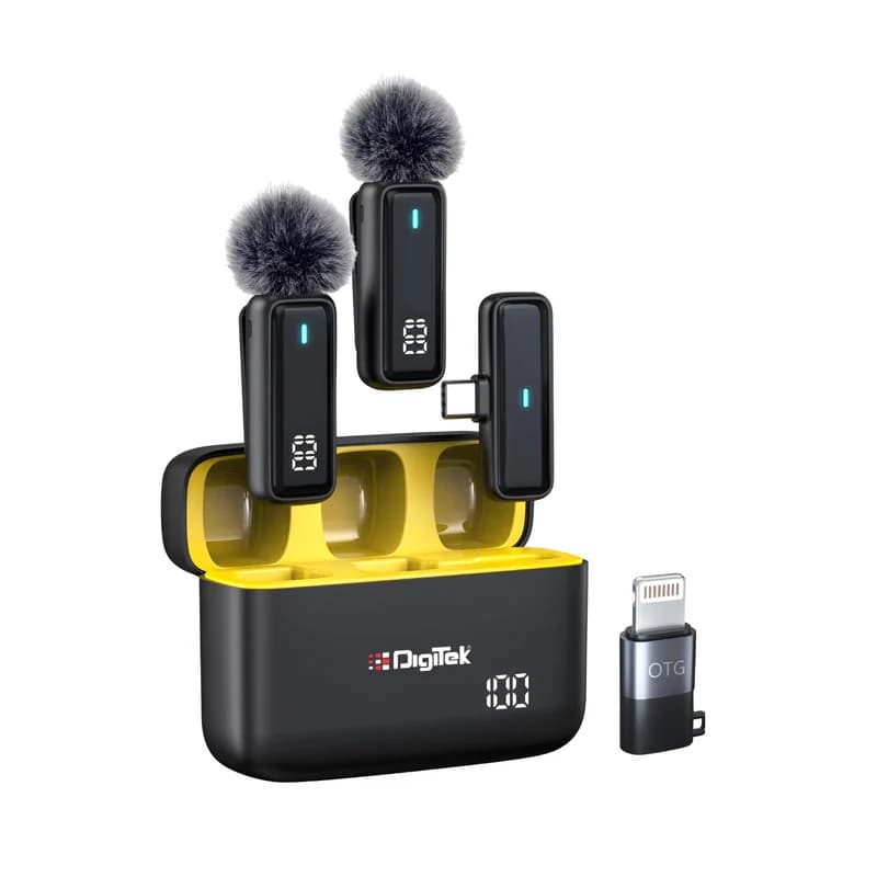 Digitek DWM 105 2 In 1 Wireless Microphone With ANC Mode view 1