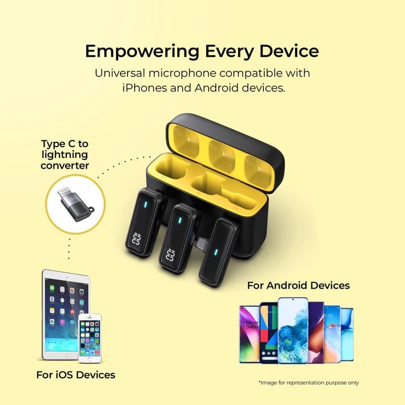 Digitek DWM 105 2 In 1 Wireless Microphone With ANC Mode view 4