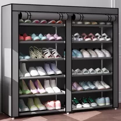 Double Capacity 6 Layer Shoe Rack (UT02) view 2