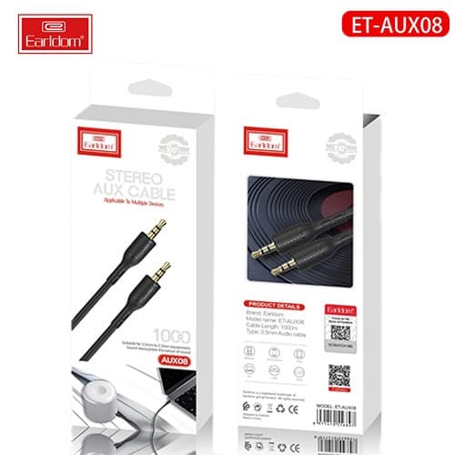 Earldom AUX08 3 Meter Stereo AUX Audio Cable 3.5mm Male To Male Connector view 4